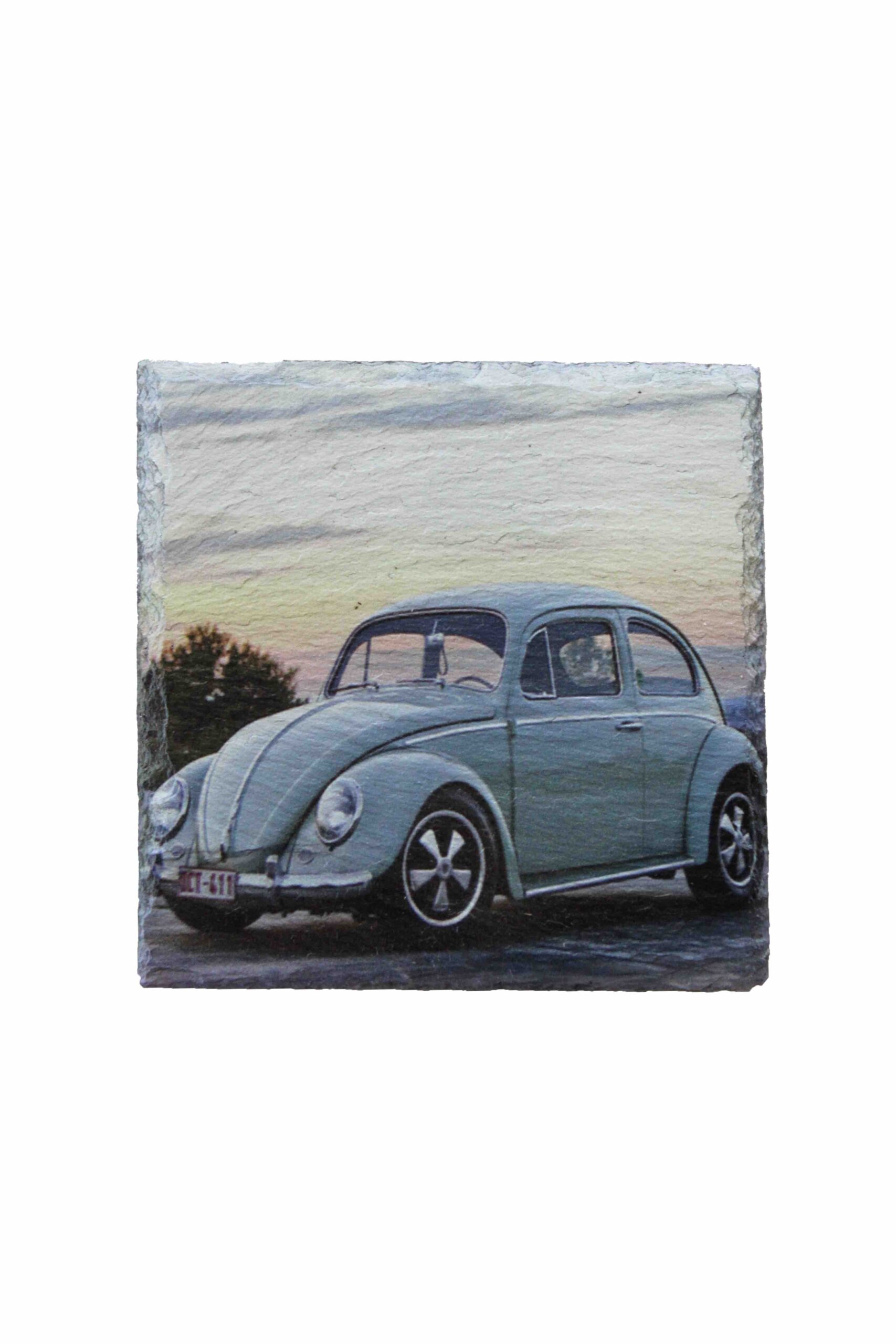 Leistenen Volkswagen kever blauw