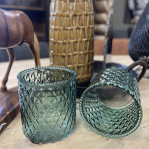 Decoratieve groene vaas