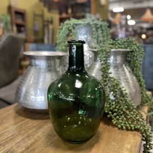 Groene deco vaas