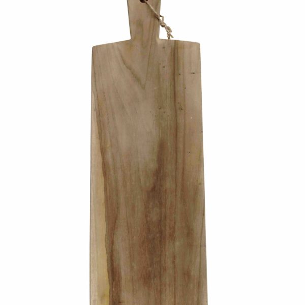 Lange Suar houten tapas plank voor het serveren van hapjes.