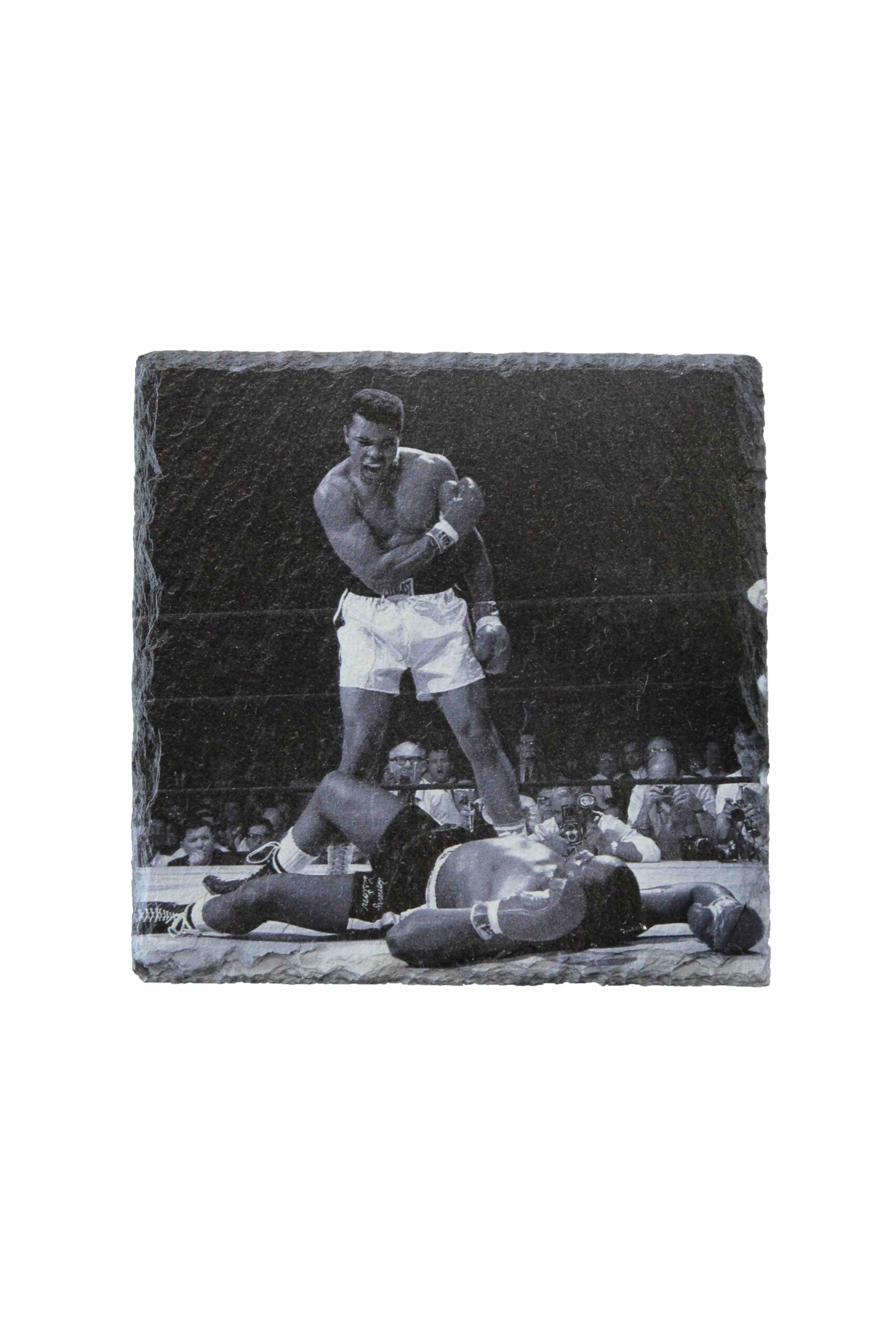 Leistenen onderzetter van Muhammed Ali