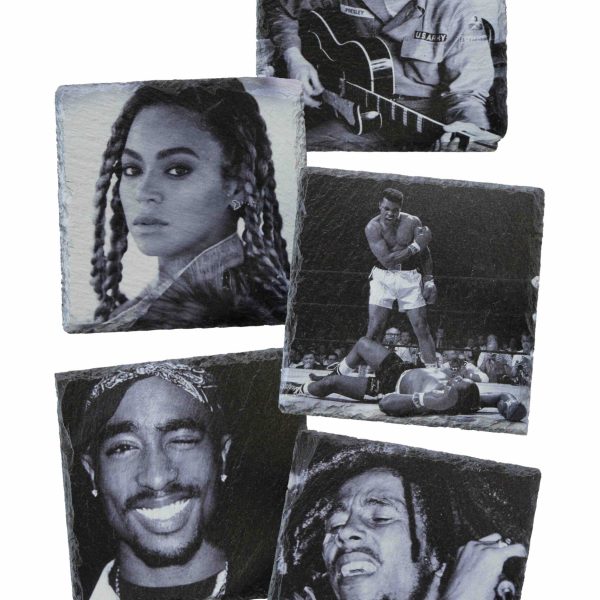 Leistenen onderzetters van artiesten