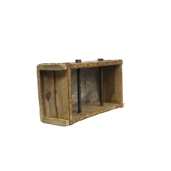 Rustieke toiletrolhouder steenmal - Functionele en stijlvolle badkamerdecoratie met industriële flair van gerecycled hout