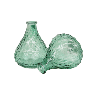 Uniek vintage groen vaasje - breng een vleugje nostalgische charme in je interieur met dit prachtige stukje retro decor