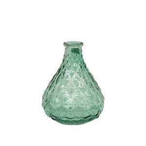 Uniek vintage groen vaasje - breng een vleugje nostalgische charme in je interieur met dit prachtige stukje retro decor