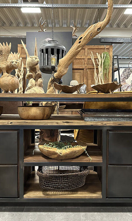 Dressoir Arthur 4 lades met tussenruimte