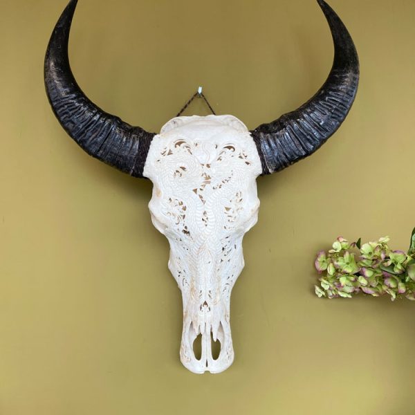 Gegraveerde waterbuffel