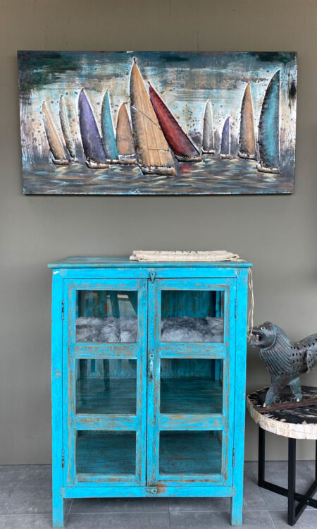 Handmade 3D art sailing