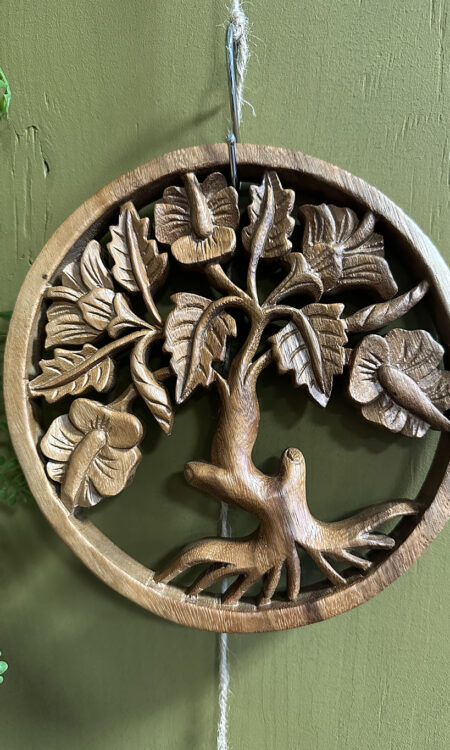 Houten wanddecoratie