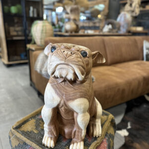 Houten bulldog