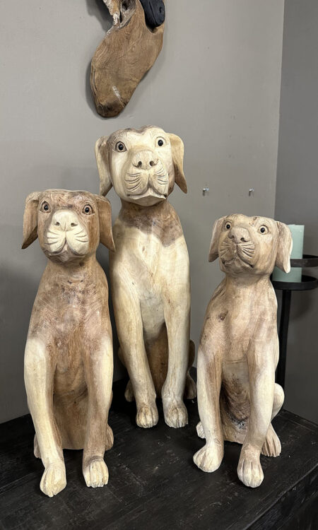 Houtsnijwerk labrador