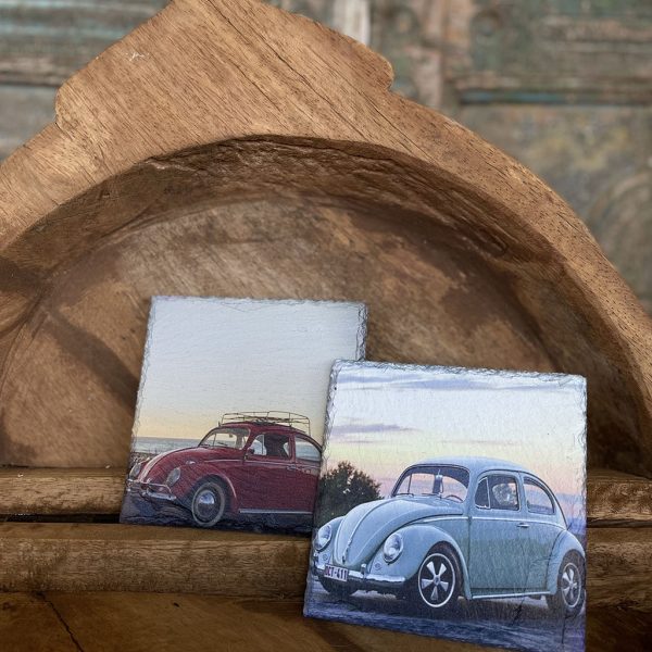 Leistenen onderzetters VW kever