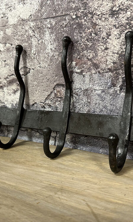 Metalen kapstok 4 haken