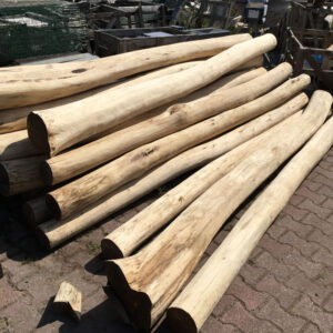 Rondhout dik en dun