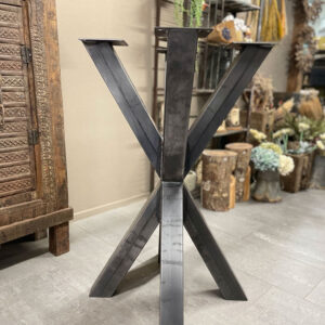 Stalen matrix bartafel onderstel
