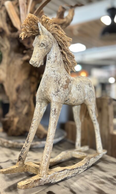 Houten Hobbelpaard – Klein Decoratief Beeld