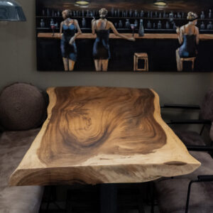 Suar Boomstam Tafelblad – 200 cm
