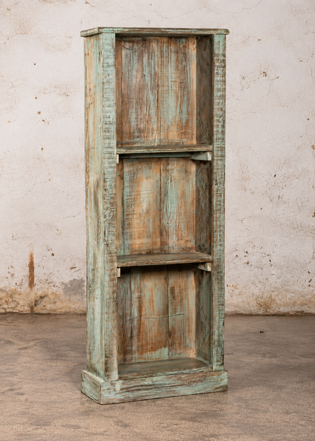 India boekenkast Nila van gerecycled hout