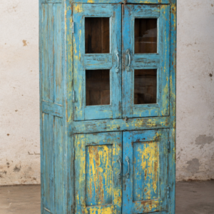 India vitrinekast Aditi van oud en gerecycled hout